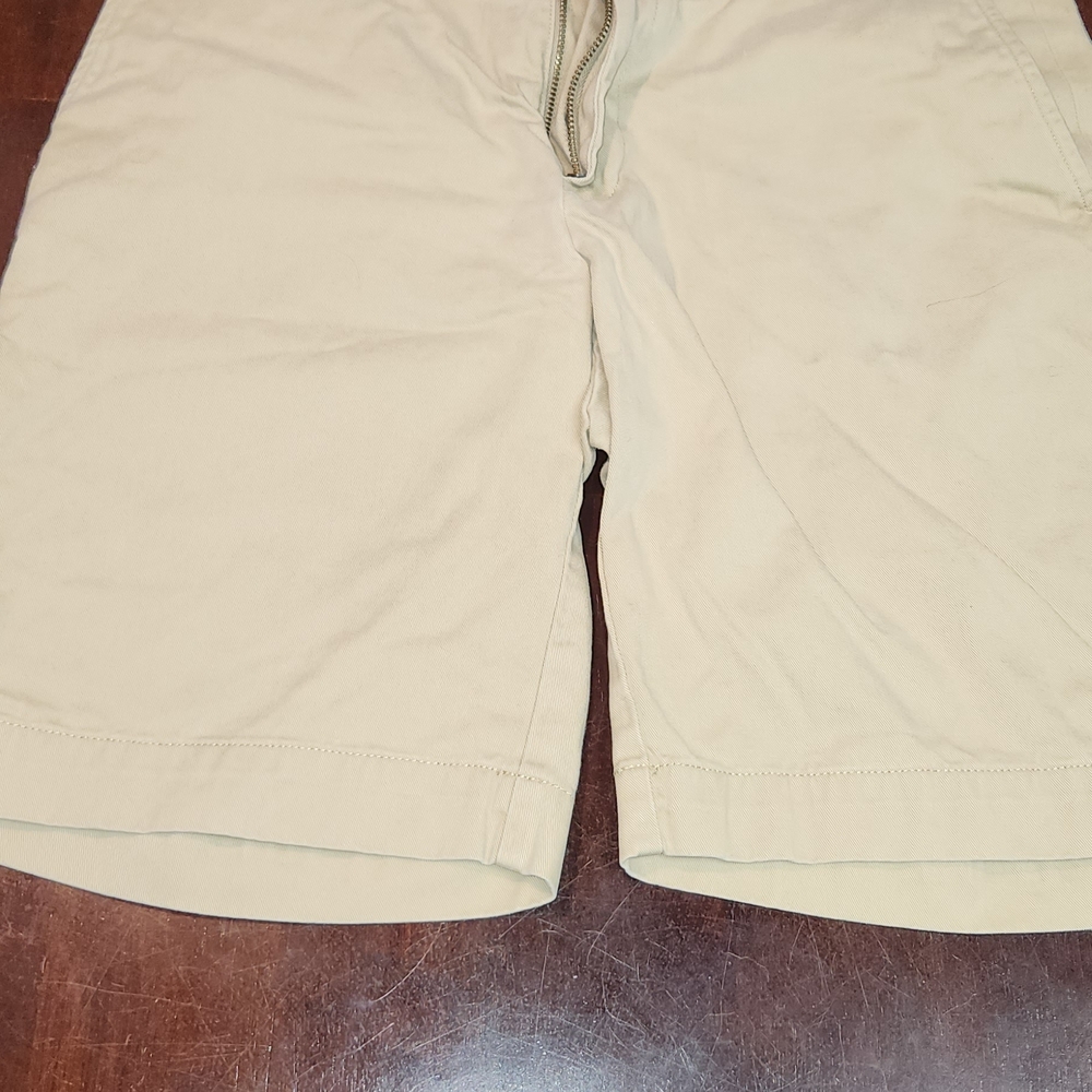 Polo by Ralph Lauren Men's Beige Flat Front Shorts